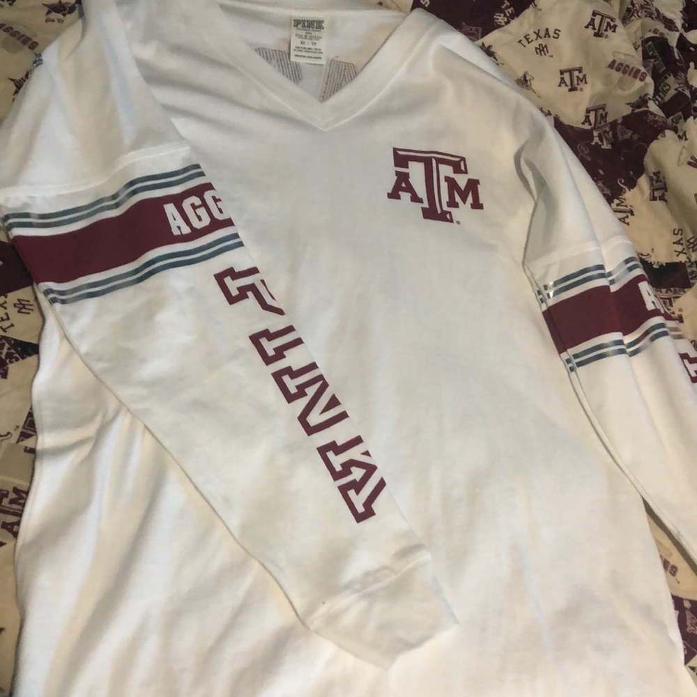PINK Texas A&M Long Sleeve